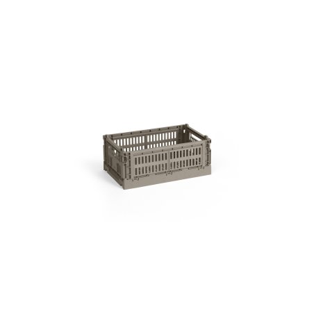HAY - Colour Crate S Storage Crate (Warm Grey)
