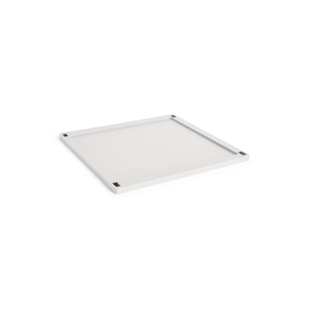 HAY - Colour Crate Plastic Lid Square L (Off-White)