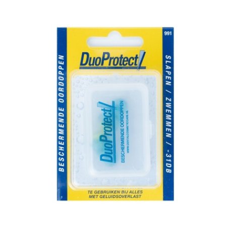 Duo Protect Protective Earplugs For Sleeping/Swimming