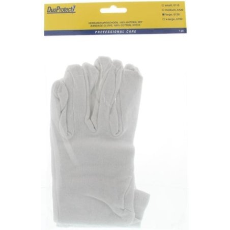 Duoprotect Cotton Gloves Large