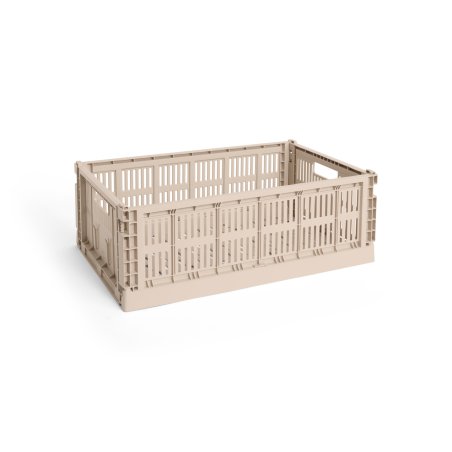 HAY - Colour Crate L Storage Crate (Powder)