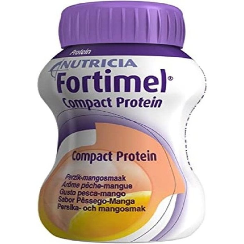 Nutricia Fortimel Compact Protein Peach Dietary Supplement 4x125ml