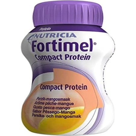 Nutricia Fortimel Compact Protein Peach Dietary Supplement 4x125ml