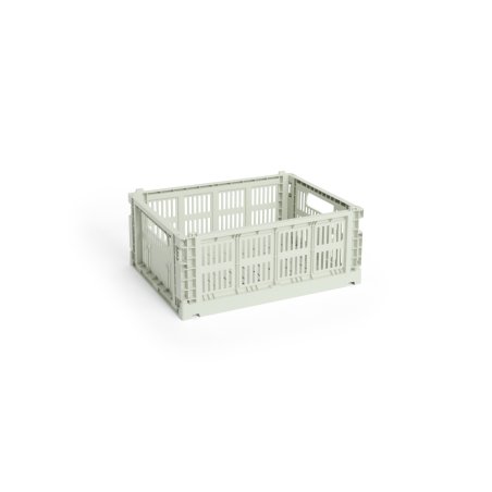 HAY - Colour Crate M Storage Crate (Mint)
