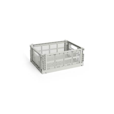 HAY - Colour Crate M Storage Crate (Grey)