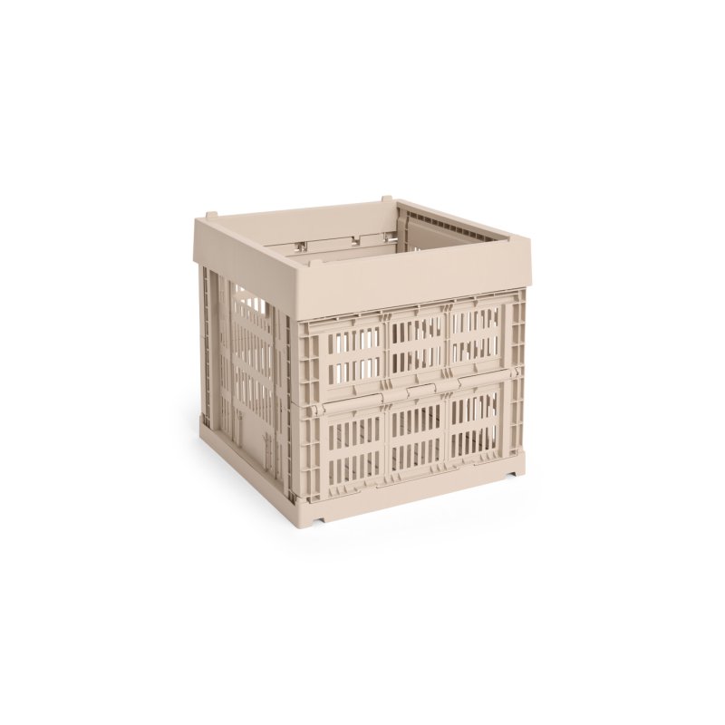 HAY - Colour Crate Cube Storage Crate (Powder)