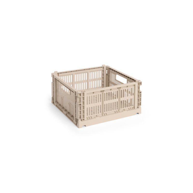 HAY - Colour Crate M Square Storage Crate (Powder)