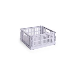 HAY - Colour Crate M Square Storage Crate (Lavender)