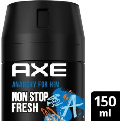 Axe Anarchy Deodorant Spray for Men without Aluminum Salts 150ml