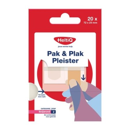 Heltiq Pak & Plak Plaster Textile - First Aid Bandage