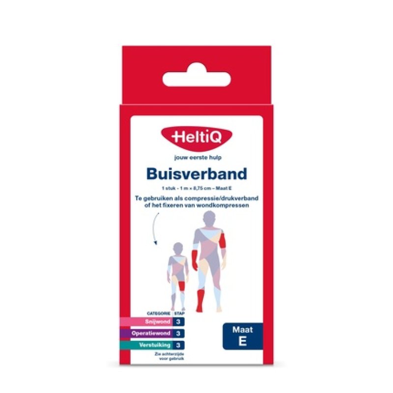 Heltiq Tube Bandage 8.75cm X 1m Size E
