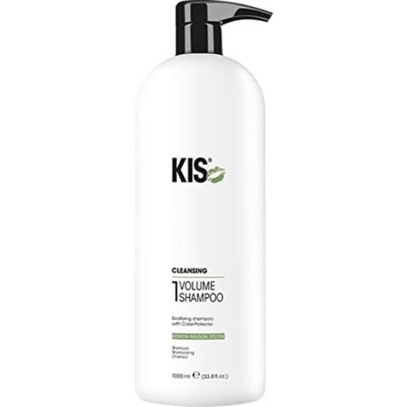 KIS Cleansing Volume Shampoo 1000ml Keratin Infusion System for Greasy Hair