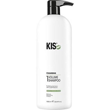 KIS Cleansing Volume Shampoo 1000ml Keratin Infusion System for Greasy Hair