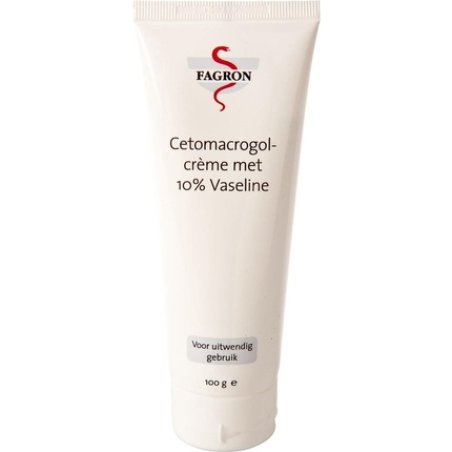 Fagron Cetomacrogol Cream With Vaseline 10% 100gr
