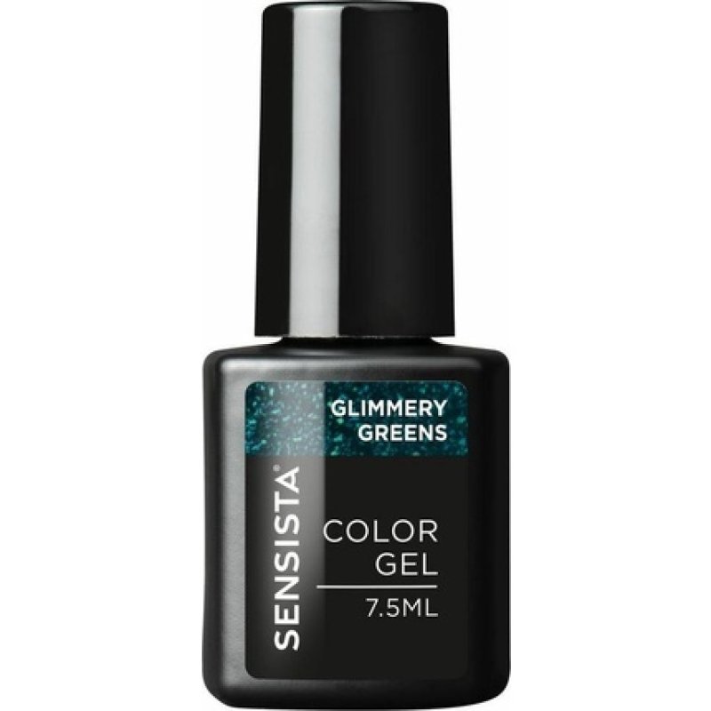 Sensista Color Gel Glimmery Greens - Green/Glitter