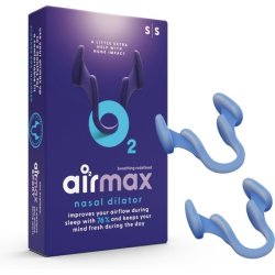 Airmax Nasal Dilator Snore Stopper 76% More Air Through the Nose Anti-Snoring Nasal Dilator Better Breathing Better
