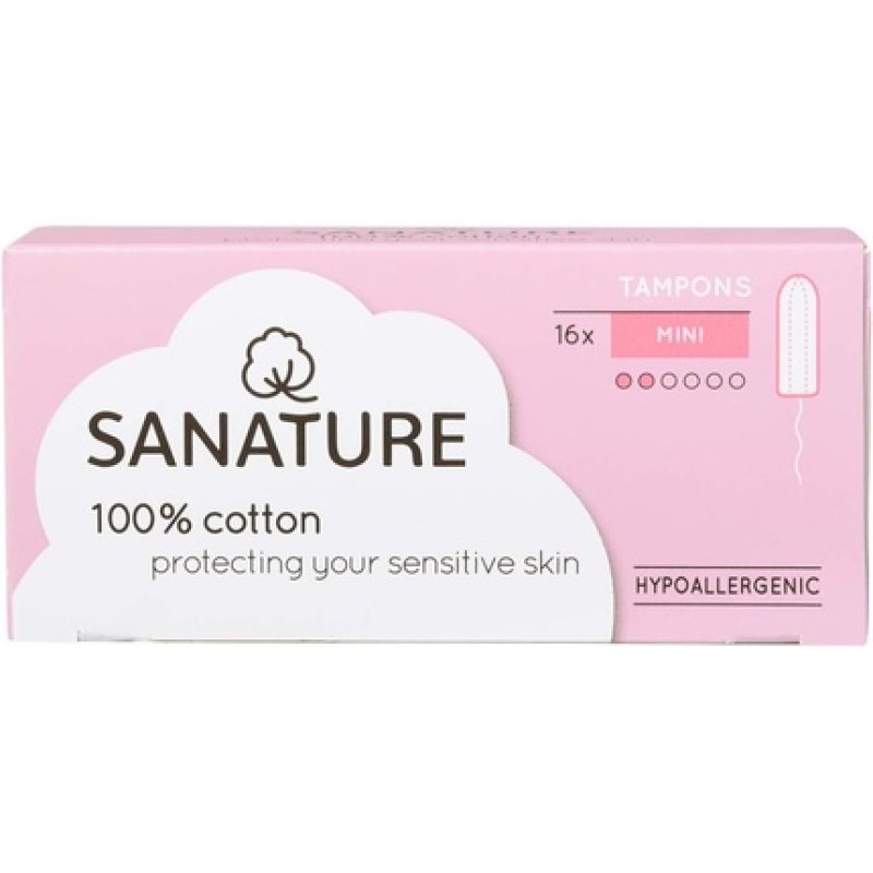 Sanature Tampons Mini 16s