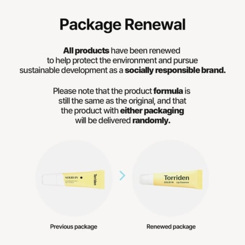 Torriden SOLID In Ceramide Lip Essence 0.37 Oz. Moisturizing Lip Essence with Organic Jojoba Seed Oil Ceramides and