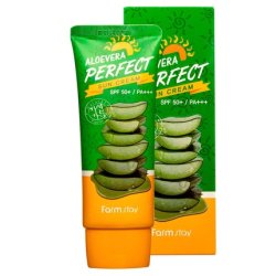 Farmstay Aloe Vera Perfect Sun Cream Sunscreen With Aloe Vera 70g