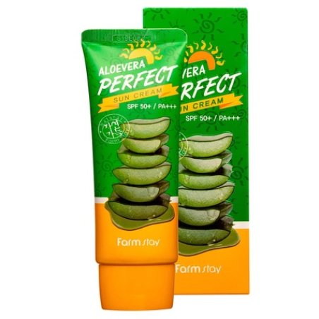 Farmstay Aloe Vera Perfect Sun Cream Sunscreen With Aloe Vera 70g