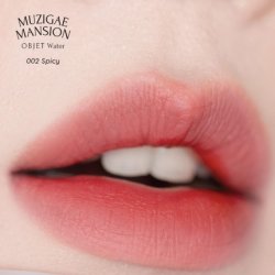 Objet Water Lip Stain Matte Lipstick - Long-Lasting