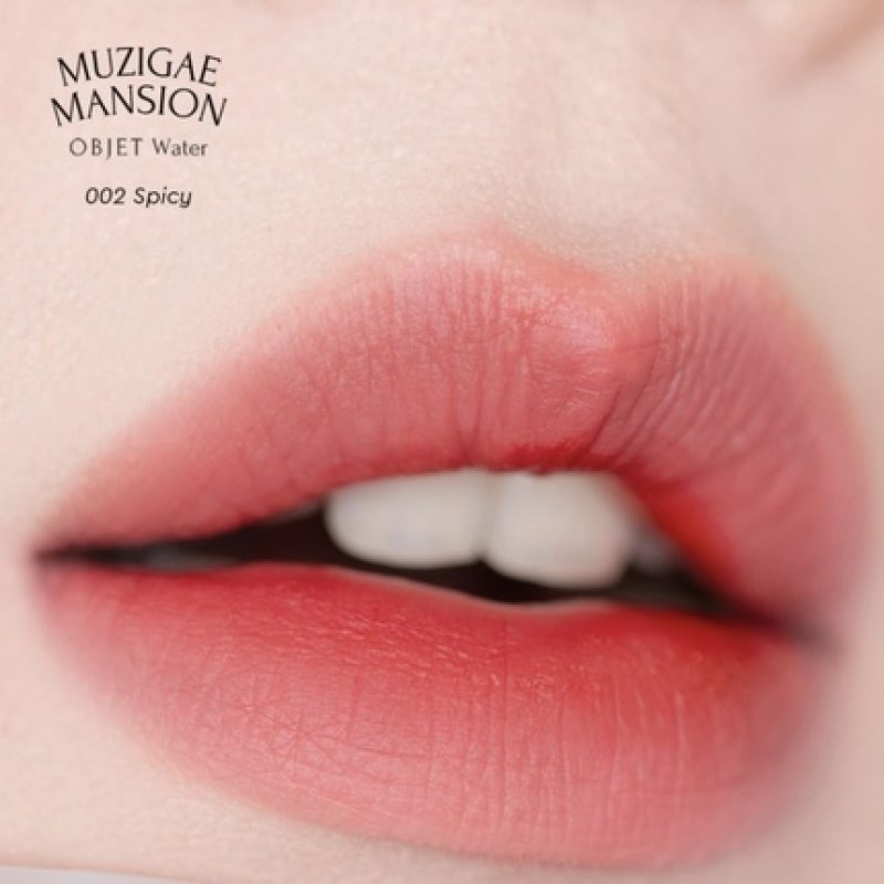Objet Water Lip Stain Matte Lipstick - Long-Lasting