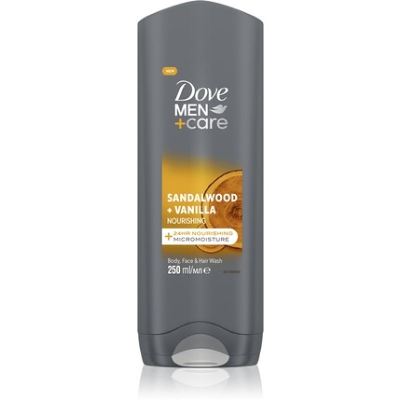 Dove Men Sandalwood & Vanilla 250ml