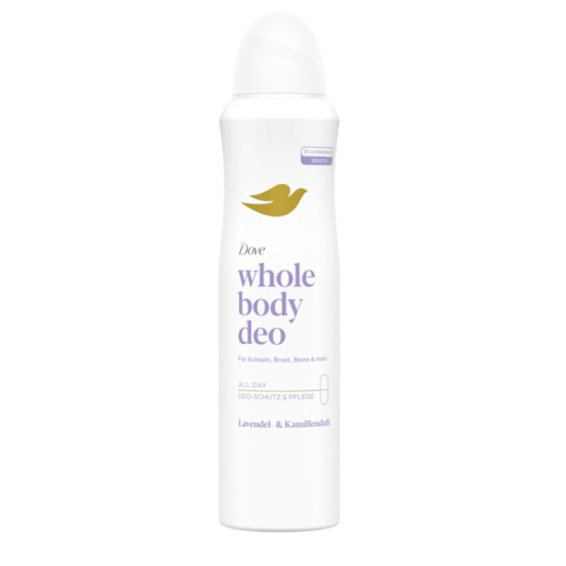 Dove Men Care Whole Body Deo Femmes Déodorant spray 150 ml 1 pièce(s)