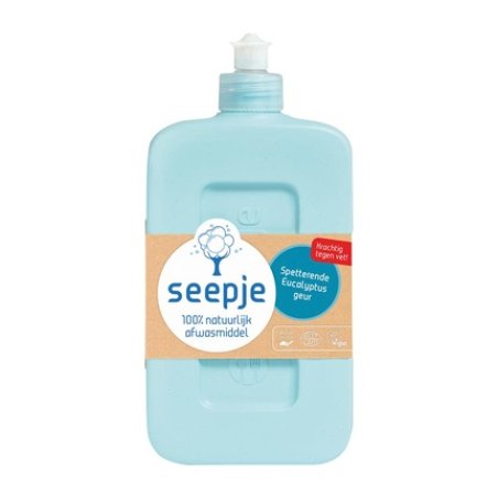 Seepje Dishwashing Liquid Sparkling Eucalyptus Scent - Eco-Friendly Cleaning Solution