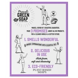 Marcel's Green Soap Lavender & Rosemary Hand Soap 90g