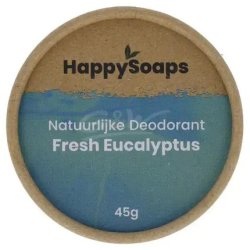 Happysoaps Deodorant Cream Eucalyptus & Lemongrass