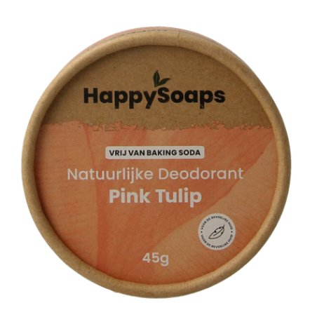 Happy Soaps Happysoaps Deodorant Pink Tulip - 45 Grams