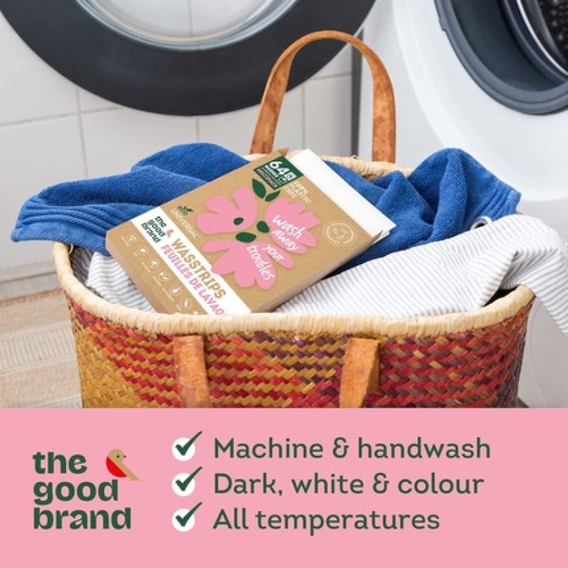 The Good Brand Wash Strips 64 Count