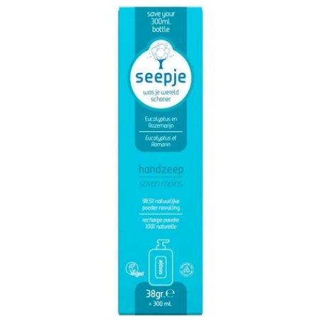 Seepje Eucalyptus And Rosemary Hand Soap Refill - 38 Grams