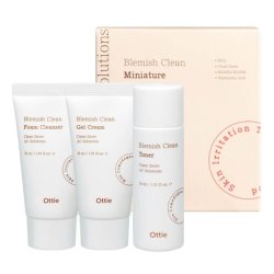 Ottie Blemish Clean Acne Skin Care Set 3x30ml