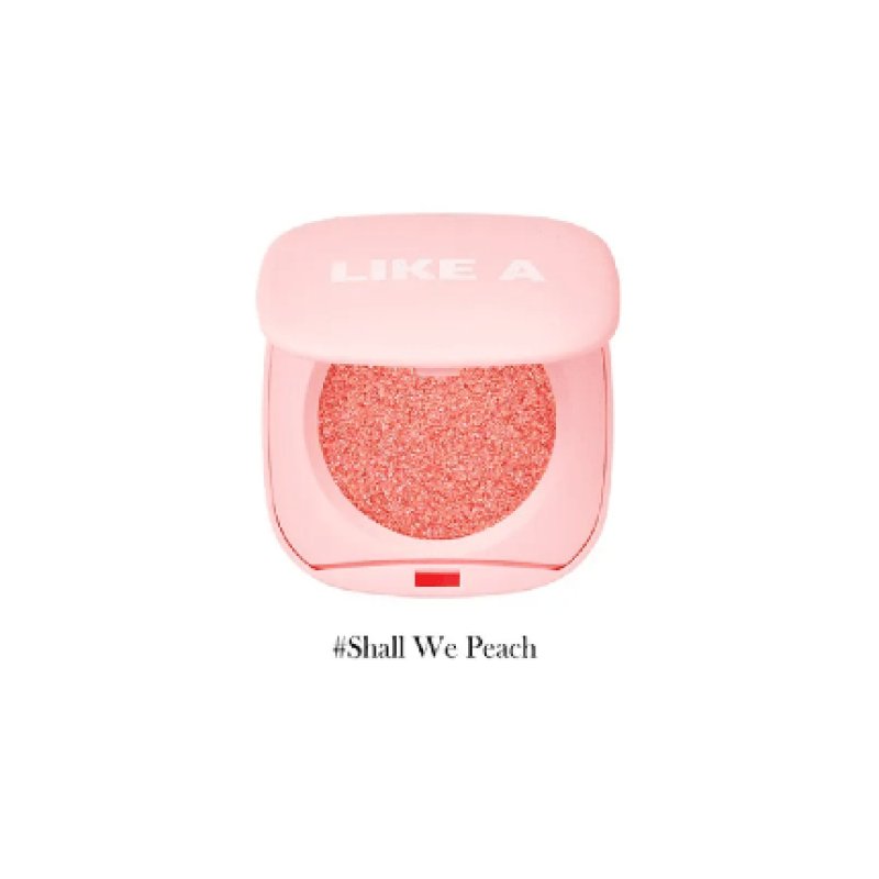 Blessed Moon Mini Like A Shadow 02 Mini Shall We Peach 0.8 G - Warm Peach Eyeshadow