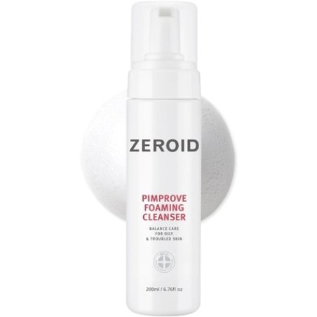 Zeroid Pimprove Foaming Cleanser Korean Dermocosmetic Balanced Care for Oily Skin