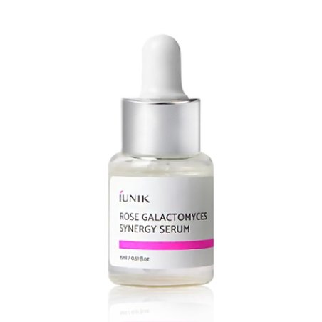 Iunik Rose Galactomyces Miniature Serum, 15 Ml - Multi-Functional Face Serum