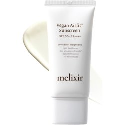 Melixir Vegan Airfit Sunscreen SPF 50 Korean Face Moisturizing Sun Cream