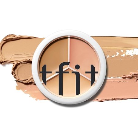 Tfit Cover Up Pro Concealer Palette 3-in-1 Full Coverage Color Correcting