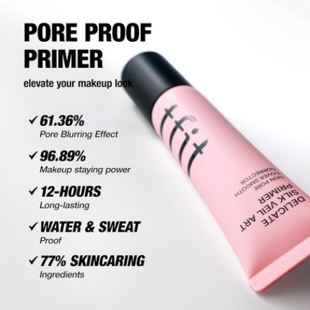 Tfit Delicate Silk Veil Art Primer Korean Makeup Poreless Matte Primer