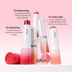 Skybottle Volumizing Color Lip Balm 03 Adore Pink Lip Plumper Tinted