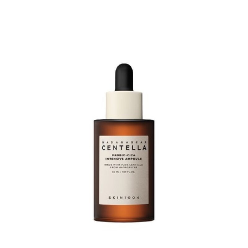 Skin1004 Madagascar Centella Probio-Cica Intensive Ampoule, 50 Ml - Concentrated Serum For Dry Skin