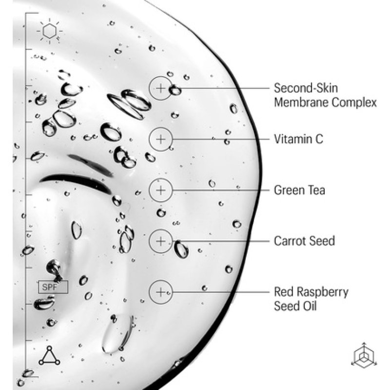 Allies Of Skin The One SPF 50 Invisible Sunscreen Gel with Vitamin C Green