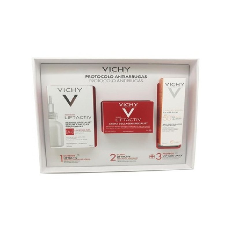 Vichy Liftactiv Retinol SR 30ml & B3 50ml UV Age SPF50