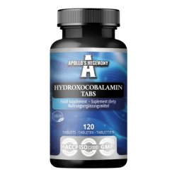 Apollo's Hegemony Hydroxocobalamin Tablets Dietary Supplement 120 Tablets