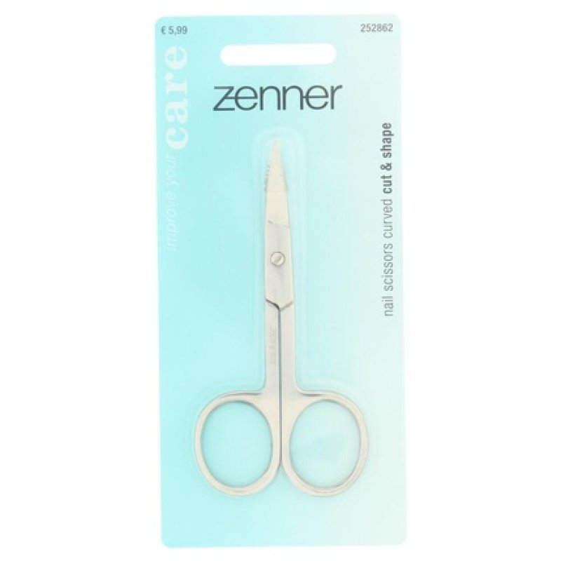 Zenner Curved Nail Scissors For Precise Nail Trimming