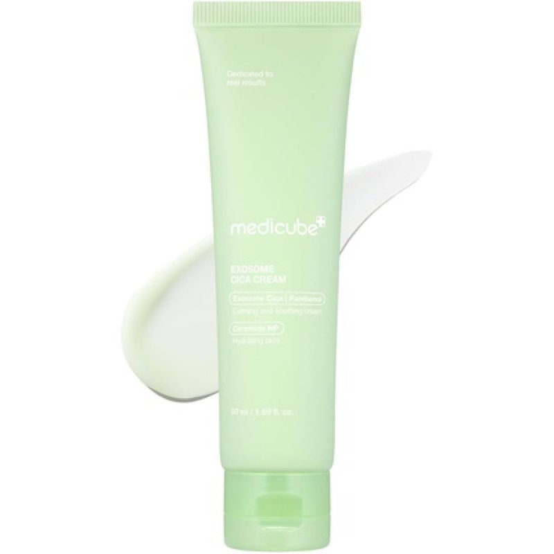 Medicube Exosome Cica Tea Tree Cream for Sensitive Skin with Centella Asiatica