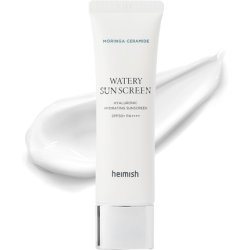 Heimish Moringa Ceramide Hyaluronic Hydrating Watery Sunscreen SPF Face