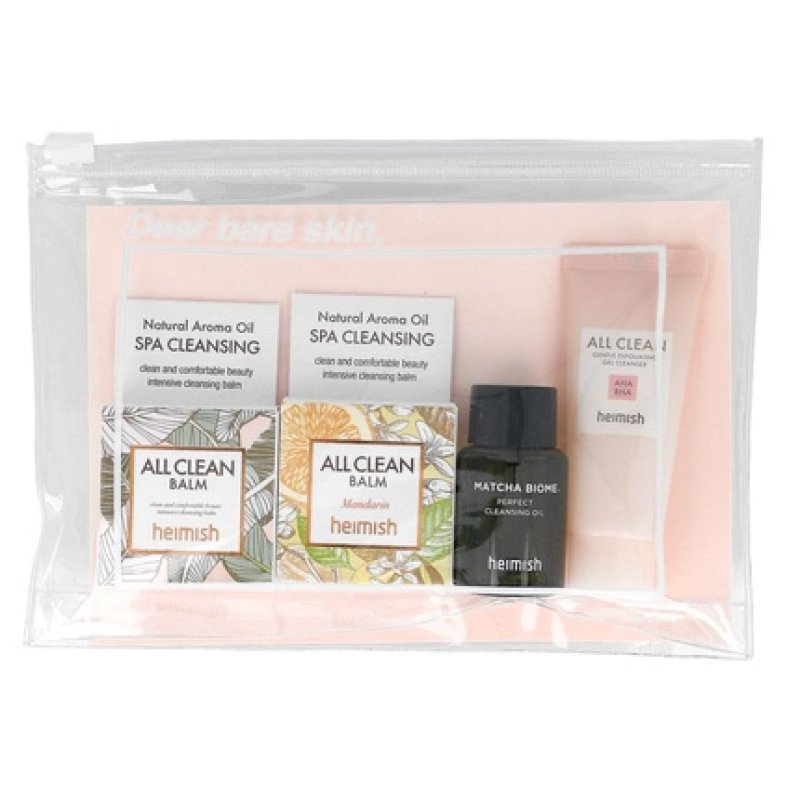 Heimish Dear Bare Skin 4 Pcs - Facial Cleansing Set